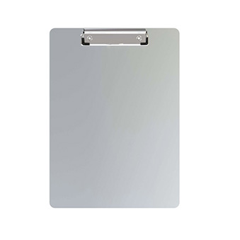 Aluminium clipboard with magnetic tape and clip MAUL A4